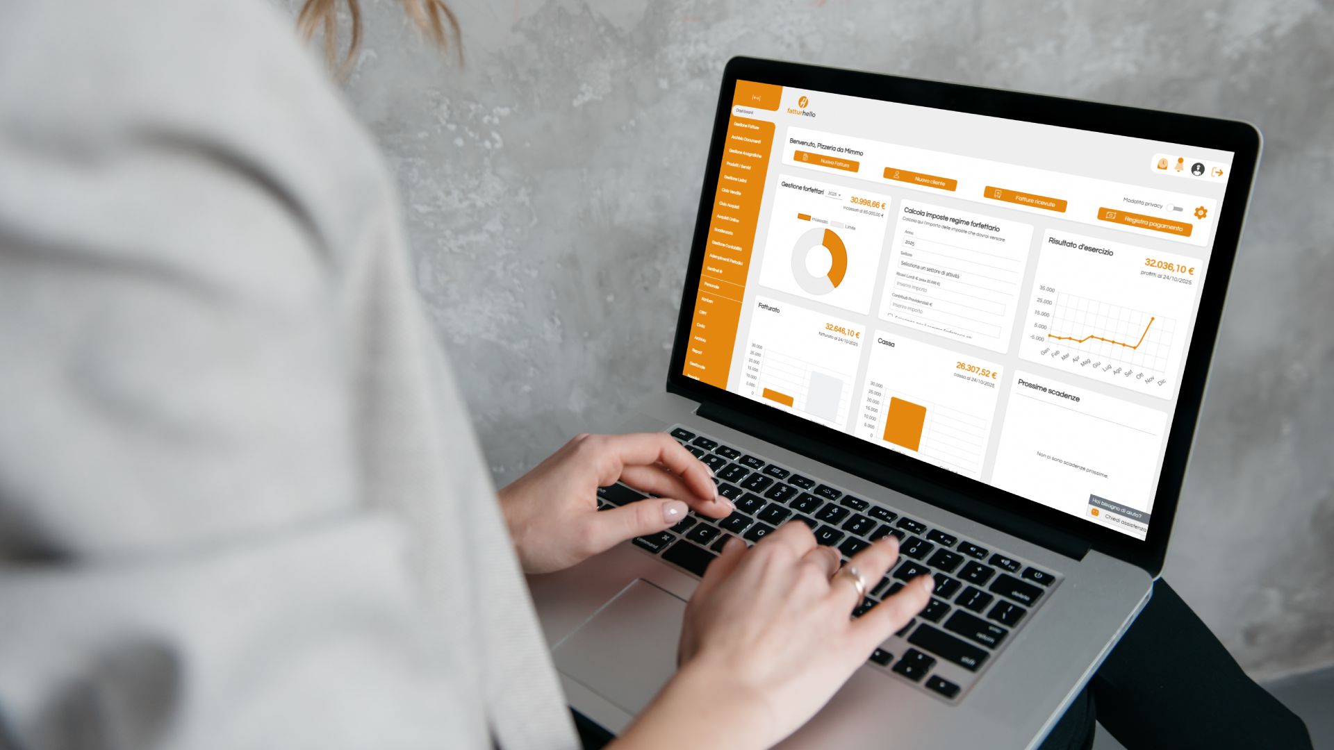 Software per regime forfettario Fatturhello per la fatturazione elettronica dei forfettari
